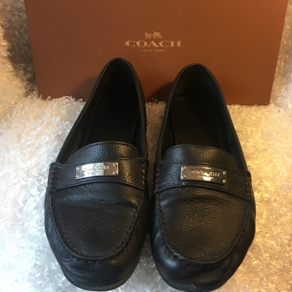 Coach Shoes - Coach Fredrica Women Loafers Black Size 9.5M.